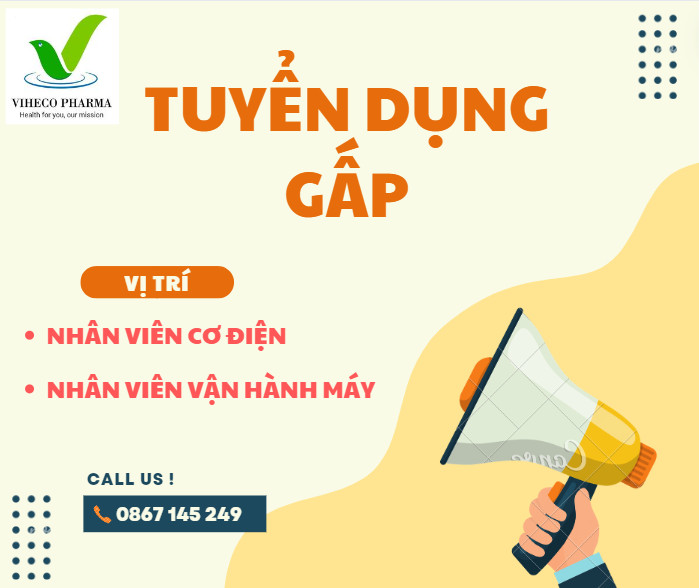 TUYỂN DỤNG GẤP THÁNG 2/2024